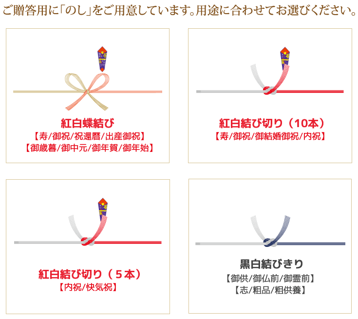 熨斗 のし について